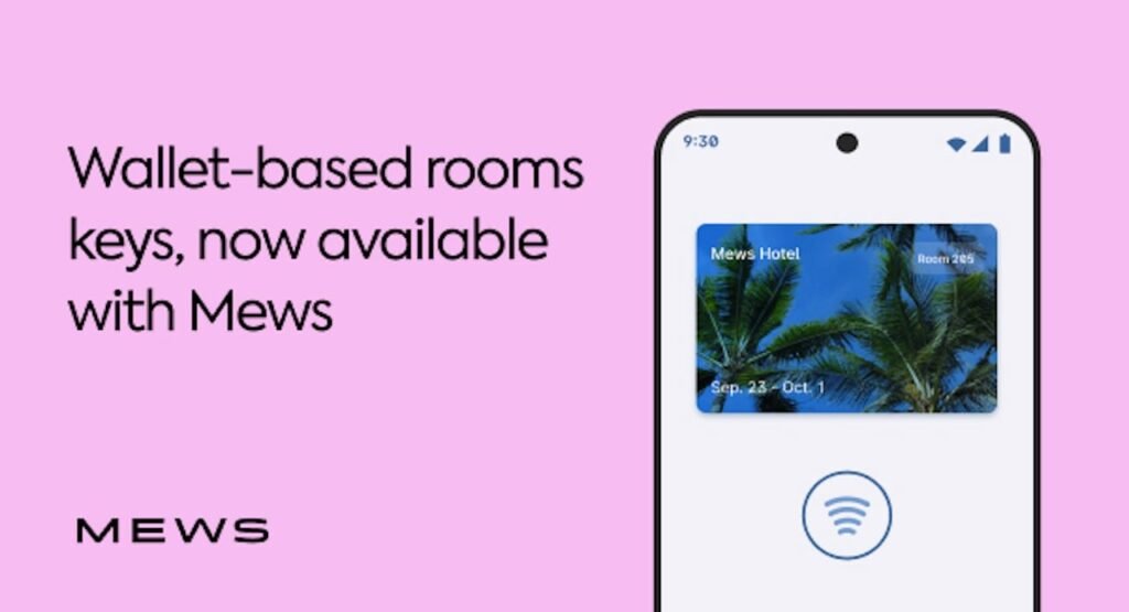 Mews launches native smartphone wallet hotel key integration
