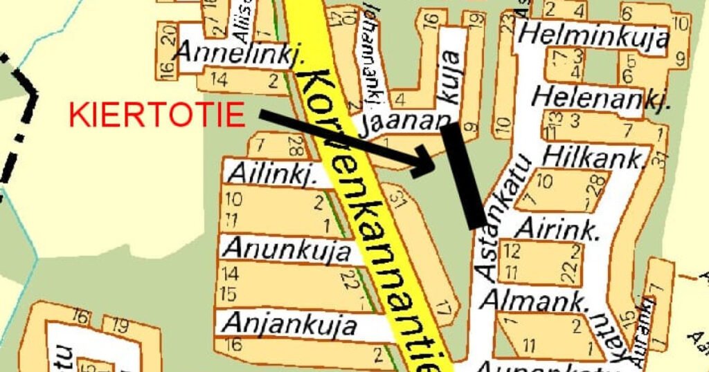 Roadblock on Jaanankuja starting today