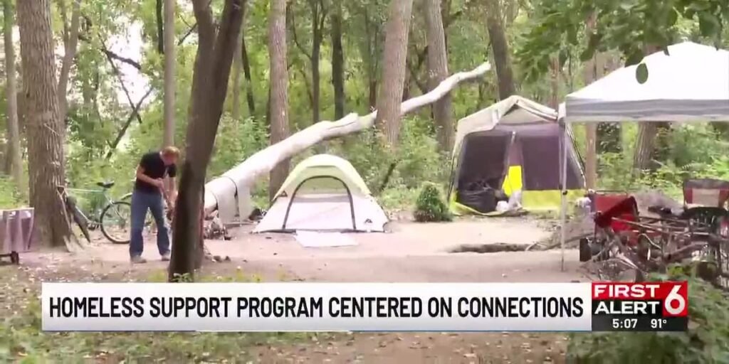 Council Bluffs leaders work to bring aide to homeless encampments along the Missouri River