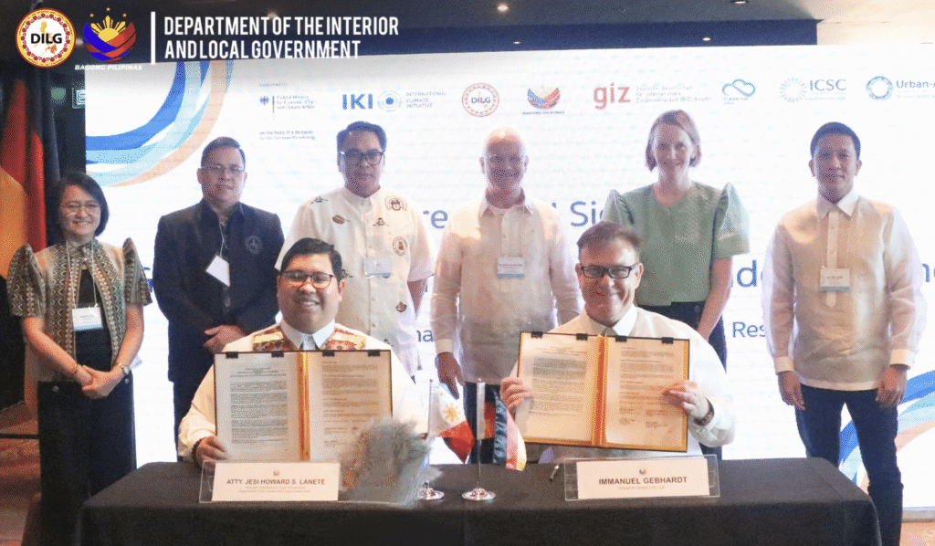 DILG, German agency to boost climate-resilient urban development