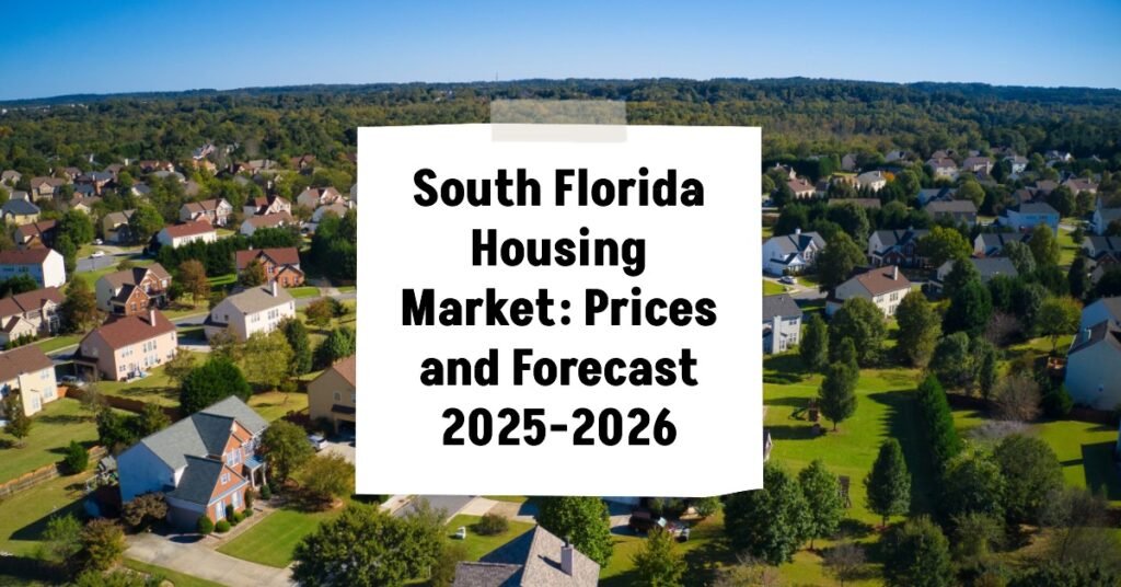 South Florida Housing Market: Trends and Forecast 2025-2026